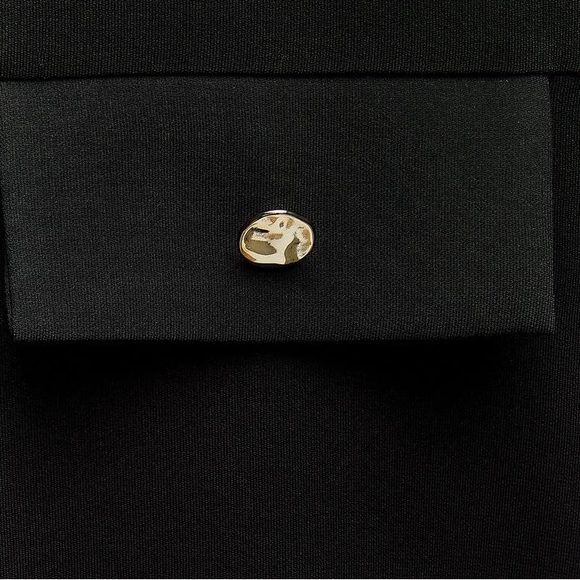 ZARA MIXED SEMI-SHEER MINI DRESS - Picture 7 of 9